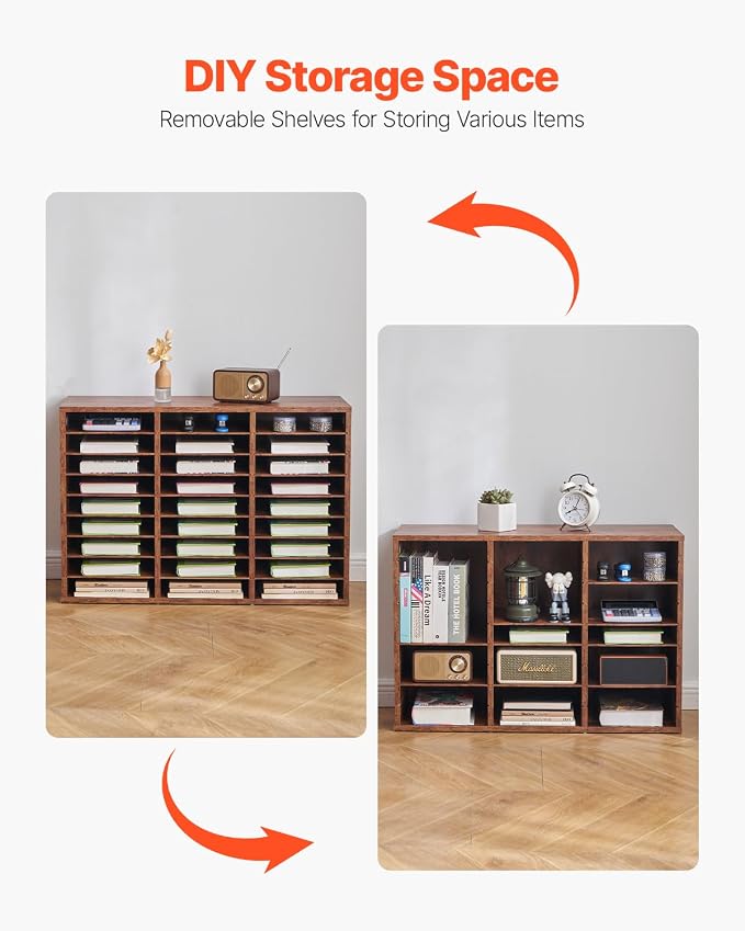 VEVOR Literature Organizer, 27 Compartments Office Mailbox - Image 7