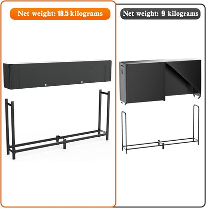 WALMANN Heavy-Duty 8 ft Firewood Rack - Image 7