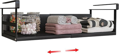 Expandable Under Cabinet Shelf Organizer by SHINEWON