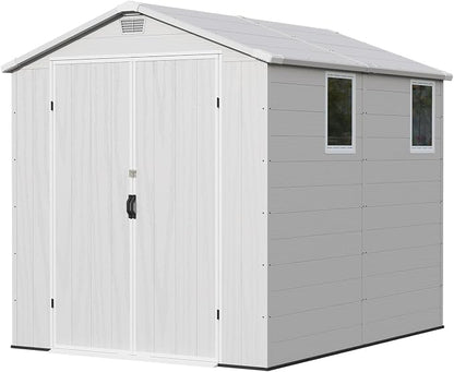 Patiowell 6X8 FT Plastic Outdoor Storage Shed - Image 9