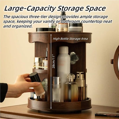 360° Rotating Makeup Organizer - Image 4