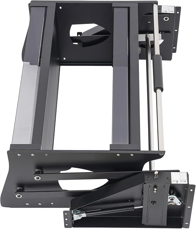DNYSYSJ Pull down Shelf for Upper Cabinets, 2-Tier Pull down Cabinet Organizer - Image 7