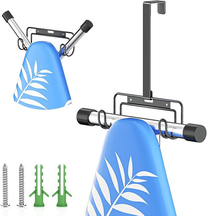 Ironing Board Holder Wall Mount/Over The Door Ironing Board Hanger, Laundry by LOXSUN
