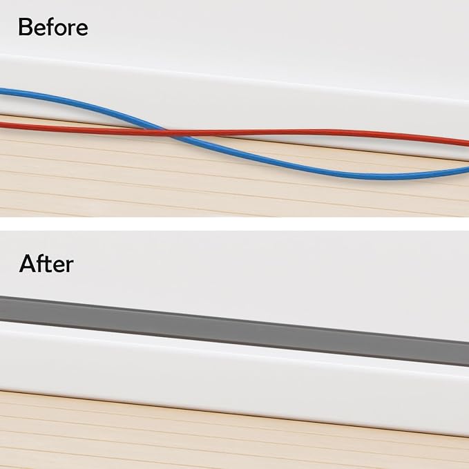 Rubber Bond TV Cord Hider Cable Protector - Image 4