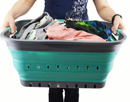 SAMMART 42L Collapsible Plastic Laundry Basket - Image 8