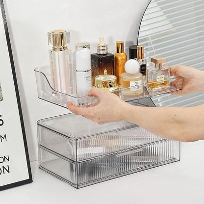 Makeup Organizer Countertop Large Cosmetic Display Cases Cosmetic Organizer - Image 2