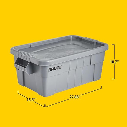 Rubbermaid Commercial Products BRUTE Tote Storage Container - Image 5