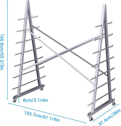 Floor Standing Lumber Horizontal Storage Rack - Image 6