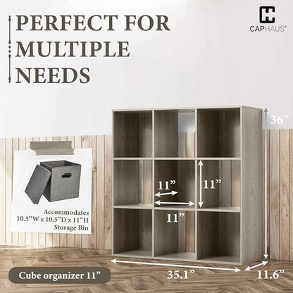 CAPHAUS Sturdy Room 11-Inch Cube Storage Organizer Shelf, - Image 3