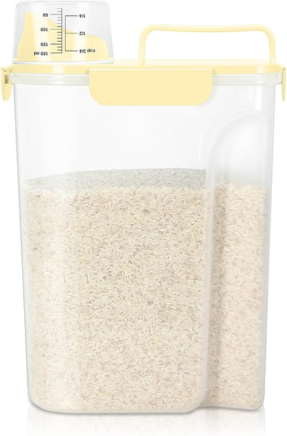TBMax Airtight Rice Container 10 Lbs, Cereal Dispenser, Travel Pet Cat Dog Food by TBMax