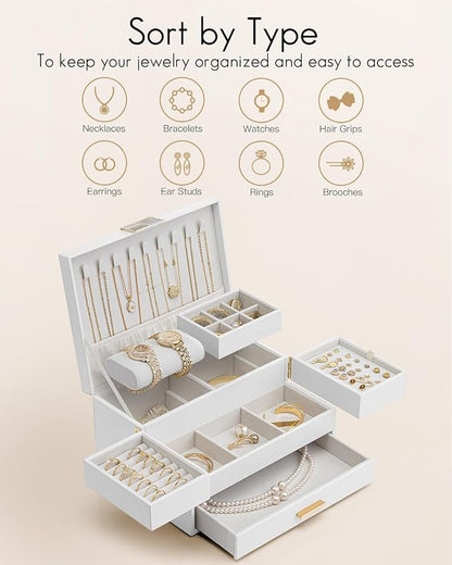 Vlando 3 Layer Jewelry Box - Image 3