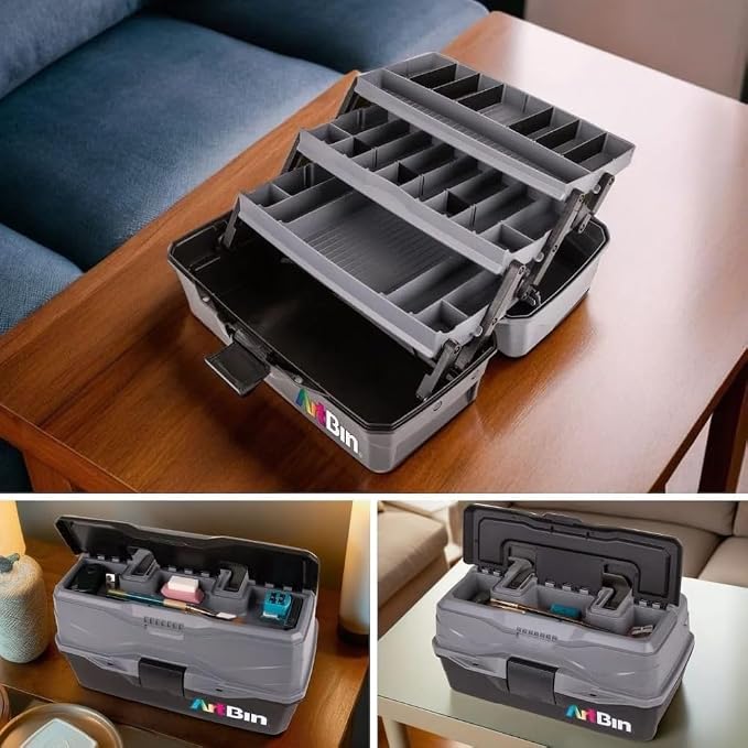 ArtBin 3-Tray Art Supply Box Versatile Organizer - Image 8