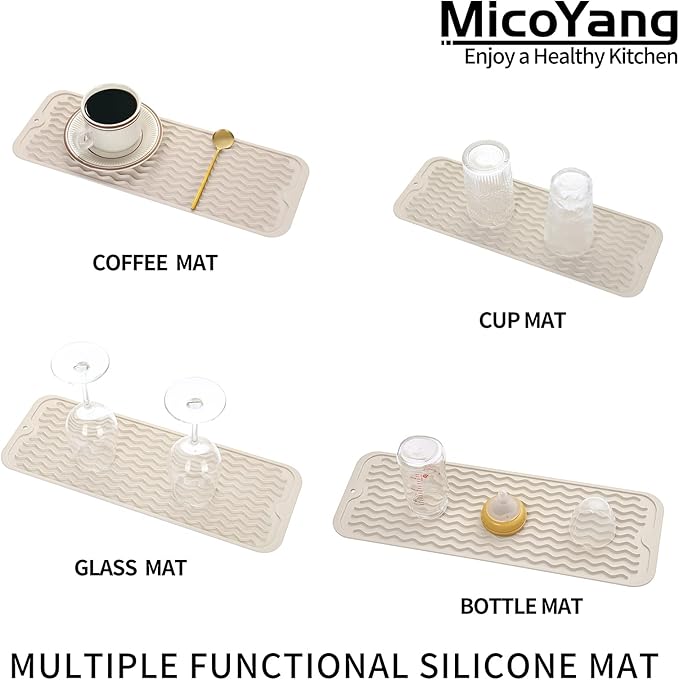 Silicone Dish Drying Mat for Multiple Usage, Easy clean, Eco-friendly, - Image 4