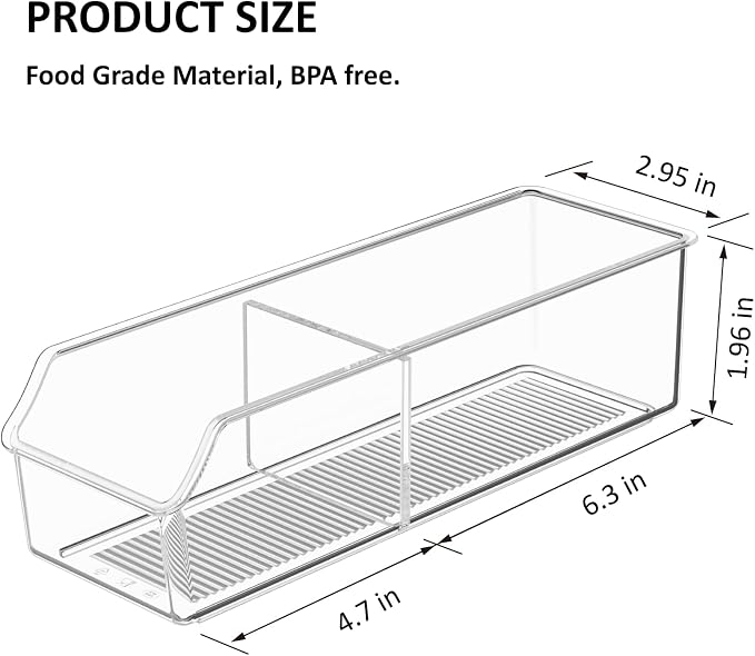 FUCDTEFC Tea Bag Organizer, Tea Bag Holder Box Storage Bin, Sugar Packet - Image 4