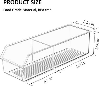 FUCDTEFC Tea Bag Organizer, Tea Bag Holder Box Storage Bin, Sugar Packet - Image 4