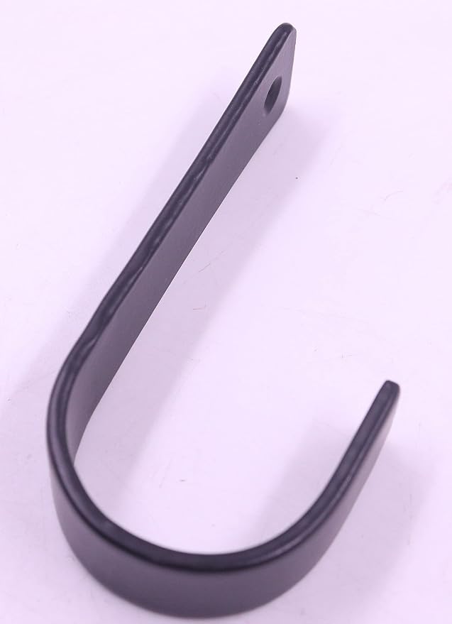 The Metal Magician Set of 4 Coat Hooks Wall Mounted Wrought Iron Hanger - Image 4