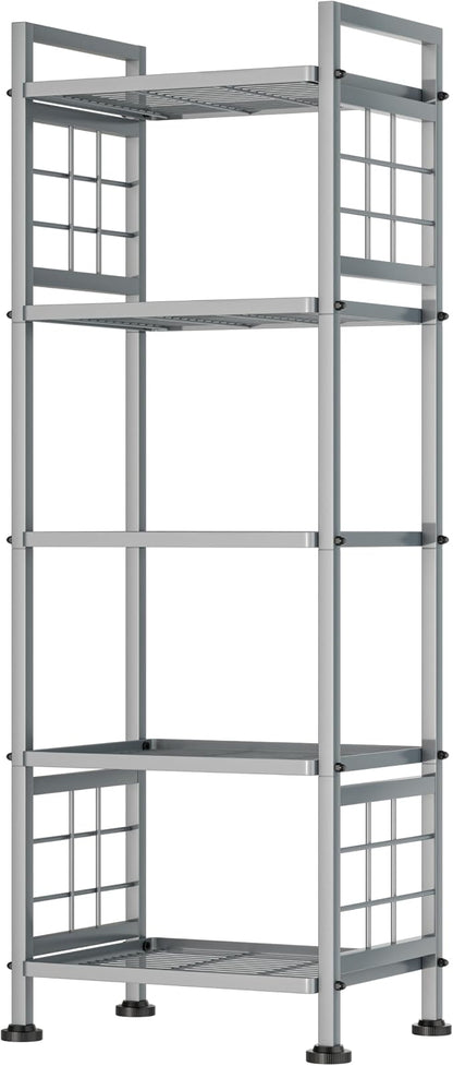 GIOTORENT 5-Wire Standing Storage Shelf, Metal Shelving Unit Pantry Rack by GIOTORENT