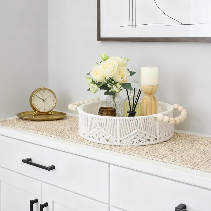 Handwoven Storage Basket Organizer - Image 4