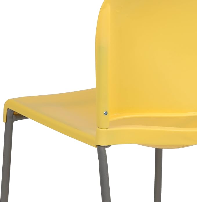 Flash Furniture HERCULES Series 880 lb. Capacity Yellow Full Back Contoured - Image 13