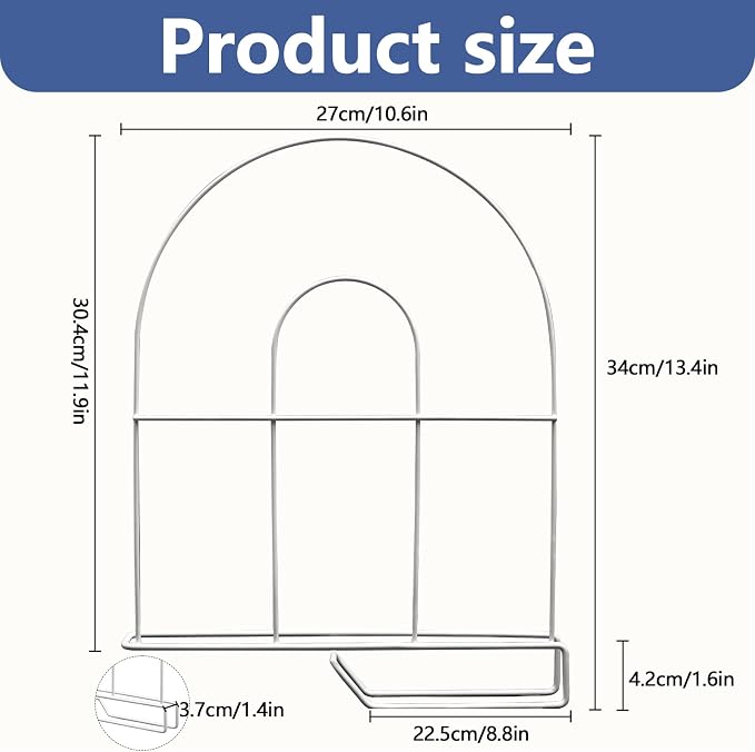 8-Pack 12" Tall Shelf Dividers - Image 2