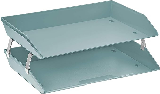 Acrimet Facility 2 Tier Letter Tray, Side Load, Letter Size/A4, Desktop File by Organizingyourlife