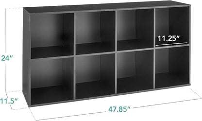 Best Choice Products 8-Cube Storage Organizer, 11in Shelf Opening, Display Shelf - Image 2