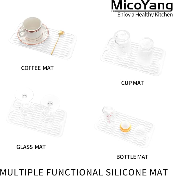 Silicone Dish Drying Mat for Multiple Usage, Easy clean, Eco-friendly, - Image 4
