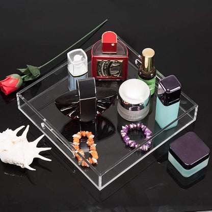 Clear Sturdy Acrylic Serving Tray - Image 5