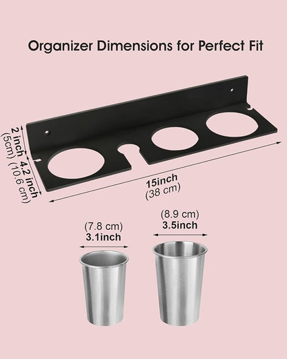 Hair Tool Organizer, Hair Dryer Holder - Image 6