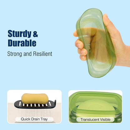 Shampoo Bar Holder Travel Case for Two Bars – Compatible - Image 7