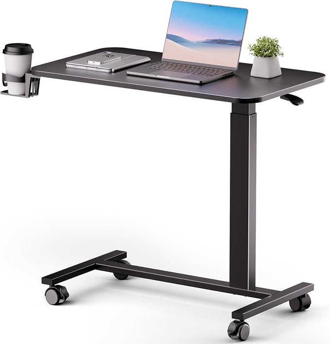 COMHOMA Adjustable Overbed Bedside Table by ComHoma