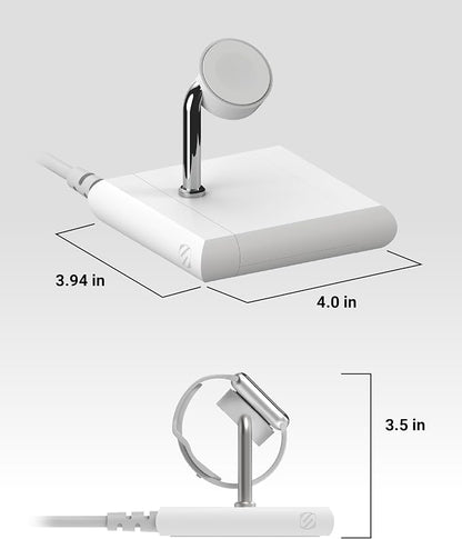 Scosche BL2AWWT-AP BaseLynx™ 2.0 Watch, Magnetic Charger Stand - Image 2