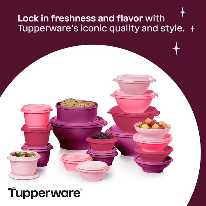 Tupperware Heritage Collection, New 36 Piece Food Storage Container Set in - Image 6