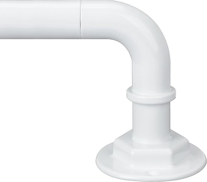 Byondeth Curtain Rods for Windows 16 to 45 Inches Adjustable Blackout Wrap by Byondeth