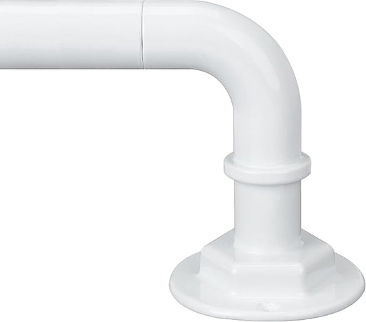 Byondeth Curtain Rods for Windows 16 to 45 Inches Adjustable Blackout Wrap by Byondeth