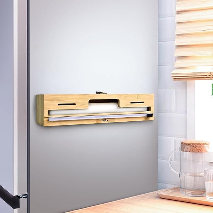 MSJGA Magnetic Plastic Wrap Dispenser by MSJGA