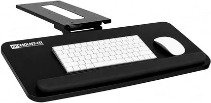 Mount-It! Under Desk Keyboard Tray, Slide-Out Keyboard Drawer by Mount-It