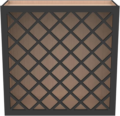 Solid Wood RTA Wine Bottle Rack Wall Cabinet - Image 4