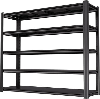 5-Tier Heavy Duty Garage Shelving, 000 lbs Capacity Adjustable Metal Storage by LIJIUHOME