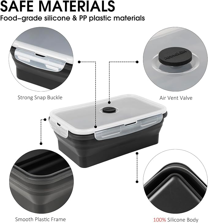 Collapsible Food Storage Containers - Image 5