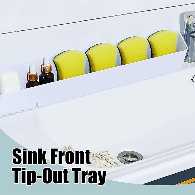 Umigy 2 Pack 24" Tip Out Tray for Sink - Image 6