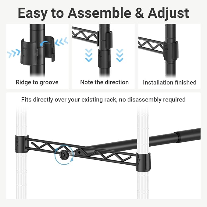 VIPEK Expandable Closet Rod - Image 3