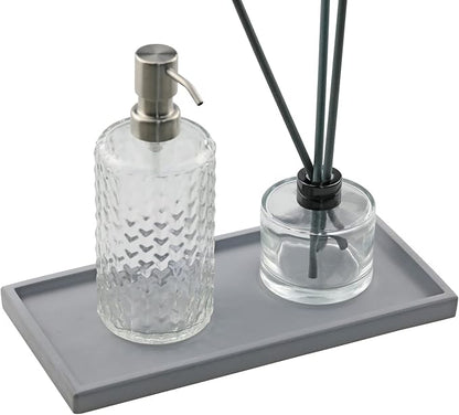 FREELOVE Concrete Countertop and Vanity Tray – Small Soap Dispenser Bottles by FREELOVE