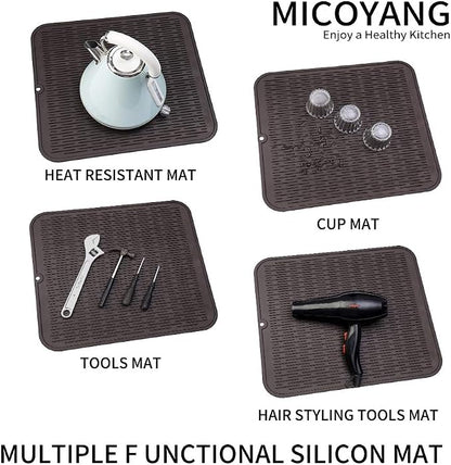 Silicone Dish Drying Mat for Multiple Usage, Easy clean, Eco-friendly, - Image 4