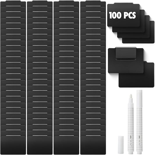 Mr. Pen- Basket Labels Clip On Set, Storage Bin, Basket Tags by MrPen