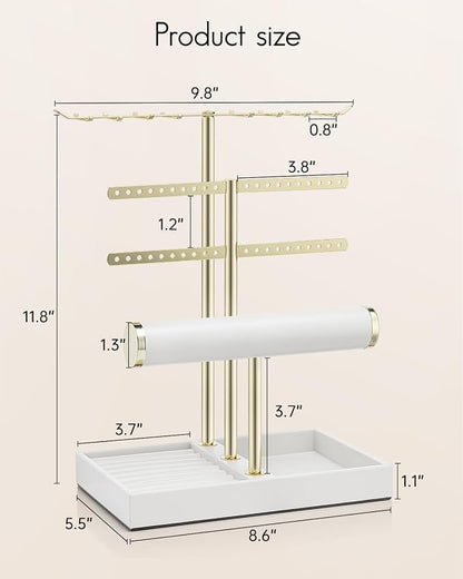 Vlando 3 Tier Jewelry Stand Organizer - Image 6