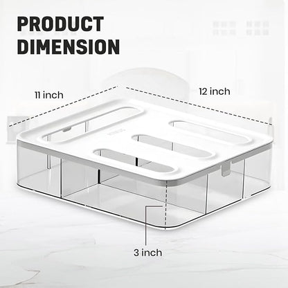 HIMUS Food Storage Bag Organizer - 4 in 1 Plastic Baggie Organizer - Image 2