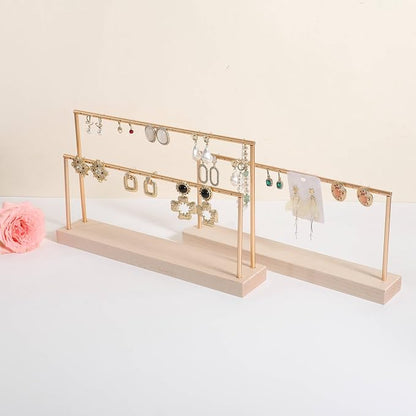 GemeShou wooden earring holder organizer - Image 2
