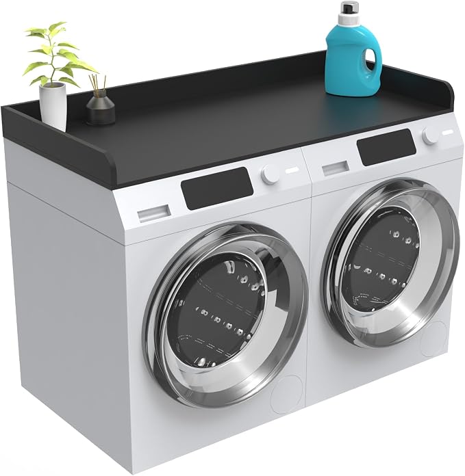 Washer Dryer Countertop, Laundry Room Wood Countertop by Tup