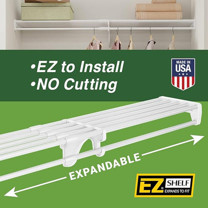 EZ Shelf Expandable Closet Kit - Image 3